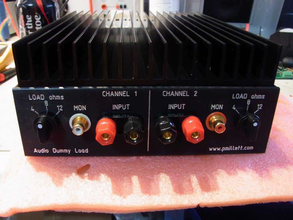 carga fantasma para amplificadores de áudio