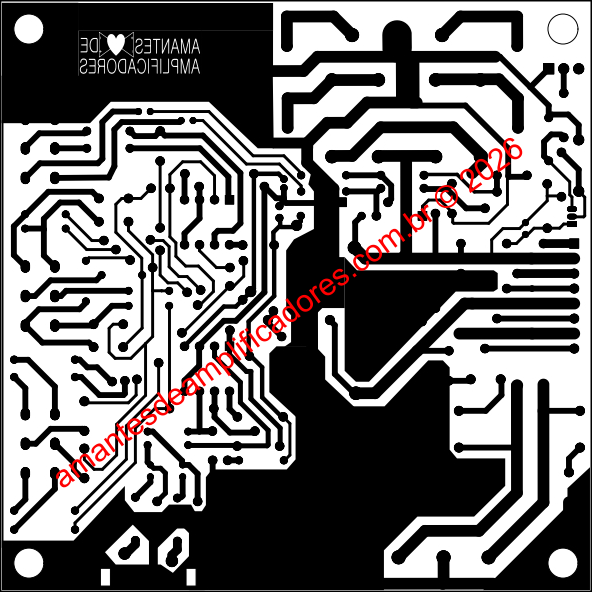 layout pcb da placa amplificador tda7264 pdf